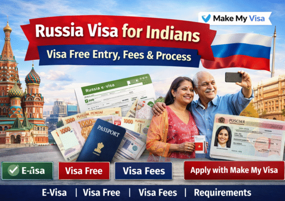 Russia Visa for Indians: Visa-Free Entry, Fees & Complete Guide