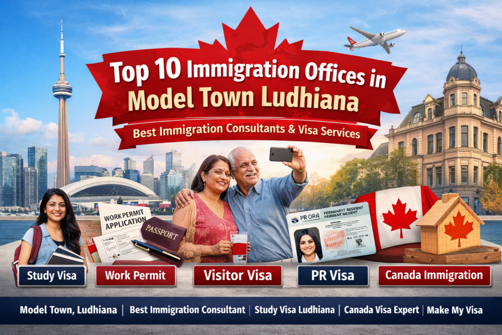 Top 10 Immigration Offices in Model Town Ludhiana